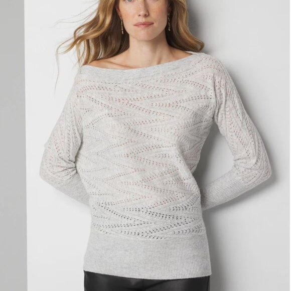 WHBM Off Shoulder Sweater 🌟NWT🌟 - Picture 2 of 8